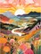 Diamond Art Painting Landscape-Diamond Painting Kits for Adults,5D Diamond Painting,DIY Full Drill Diamond Painting Sunrise Gem Painting and Crafts 12x16inch